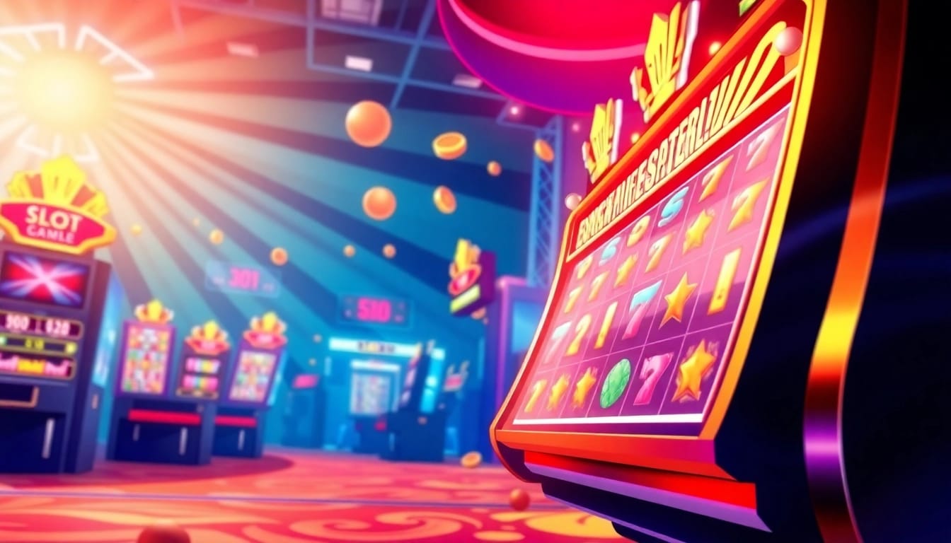 Engaging slot game interface highlighting hoki138 with vibrant colors and dynamic elements.