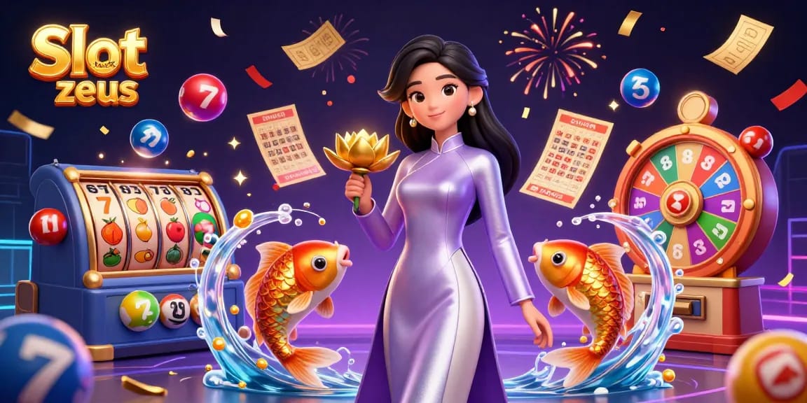 Experience Slot kakek zeus with dynamic gaming elements and vibrant visuals in an engaging casino scene.