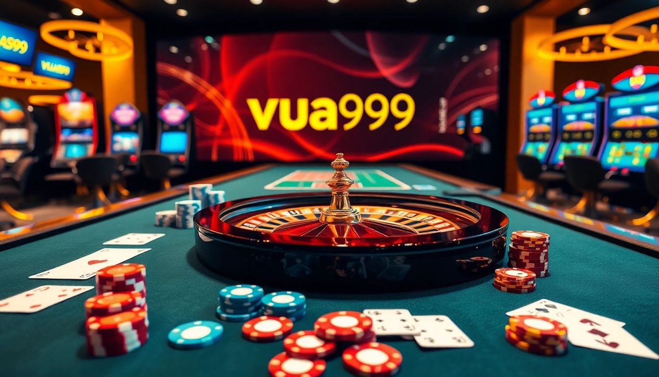 Experience the excitement of betting at vua99 with high-stakes casino games and vibrant visuals.