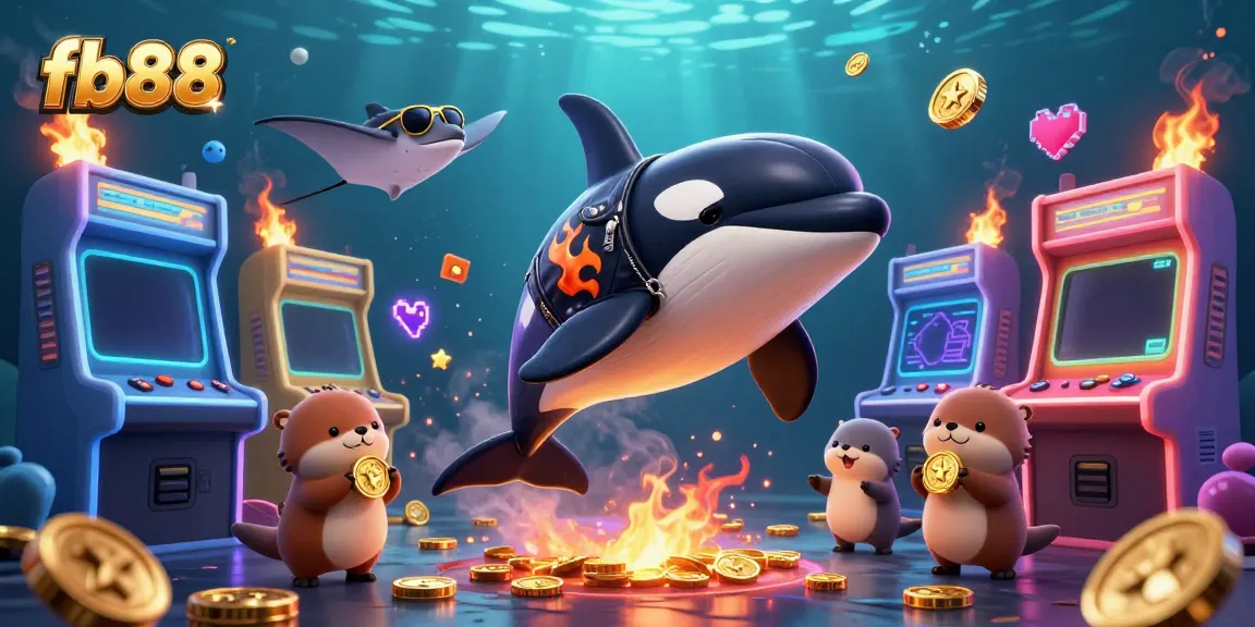 Win exciting jackpots at fb88 with engaging casino game characters amidst vibrant casino elements.