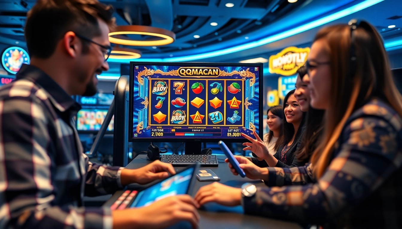 Rasakan serunya qqmacan game dengan desain antarmuka yang menarik di lingkungan bermain online.