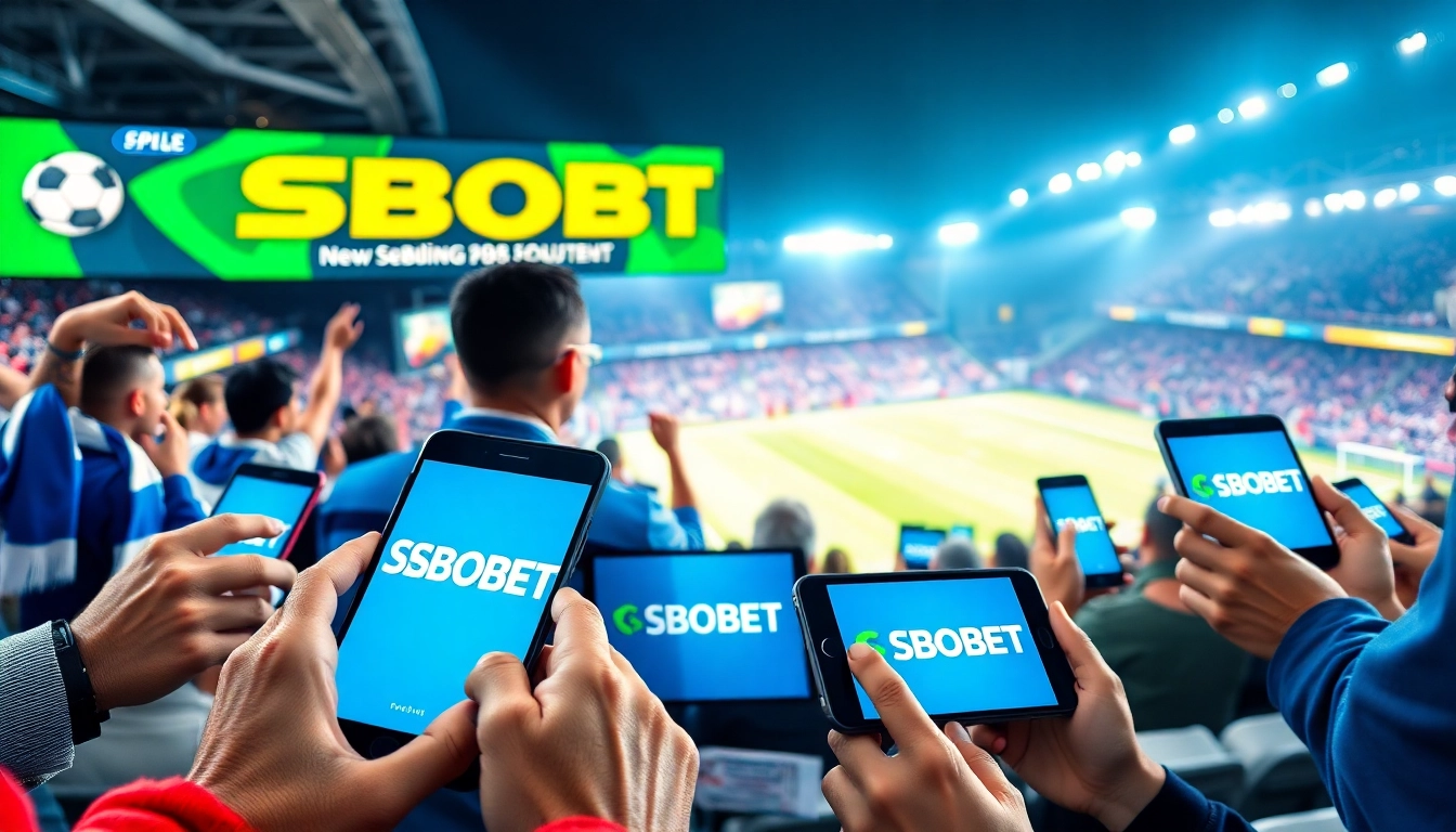 Taruh taruhan di SBOBET dengan pengguna aktif yang terlibat dalam olahraga dan pengalaman yang seru.