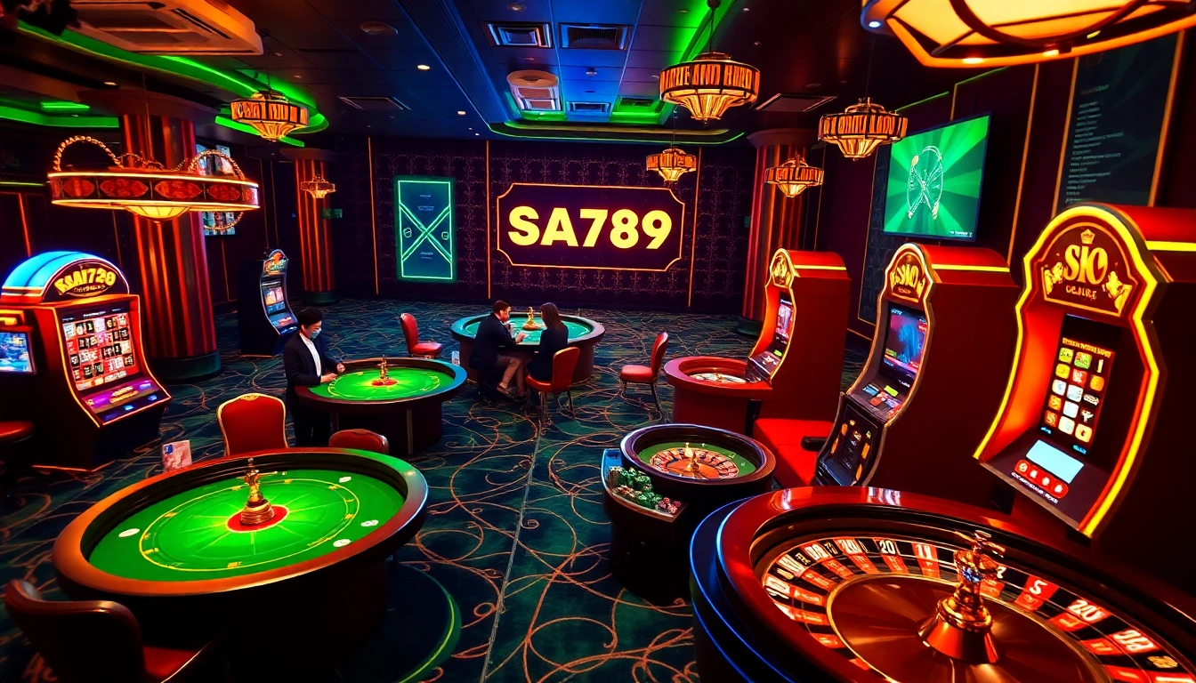 Sao789 offers an exhilarating online casino experience with players enjoying thrilling games like poker and slots.