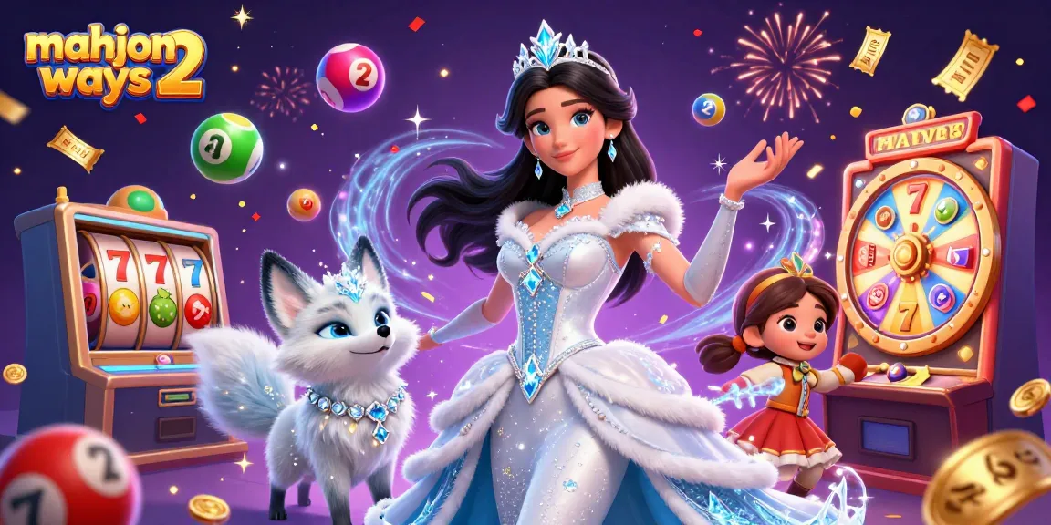Engage with mahjong ways 2 in an exciting casino scene featuring vibrant slot elements and a captivating design atmosphere.