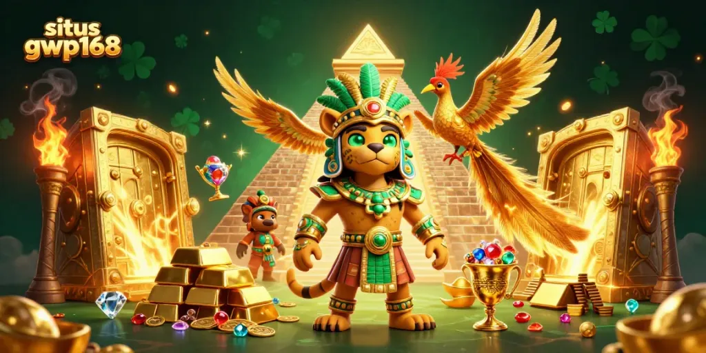 Bermain di situs gwp168 dengan jaguar Mayan, burung quetzal, dan harta karun yang berkilauan.