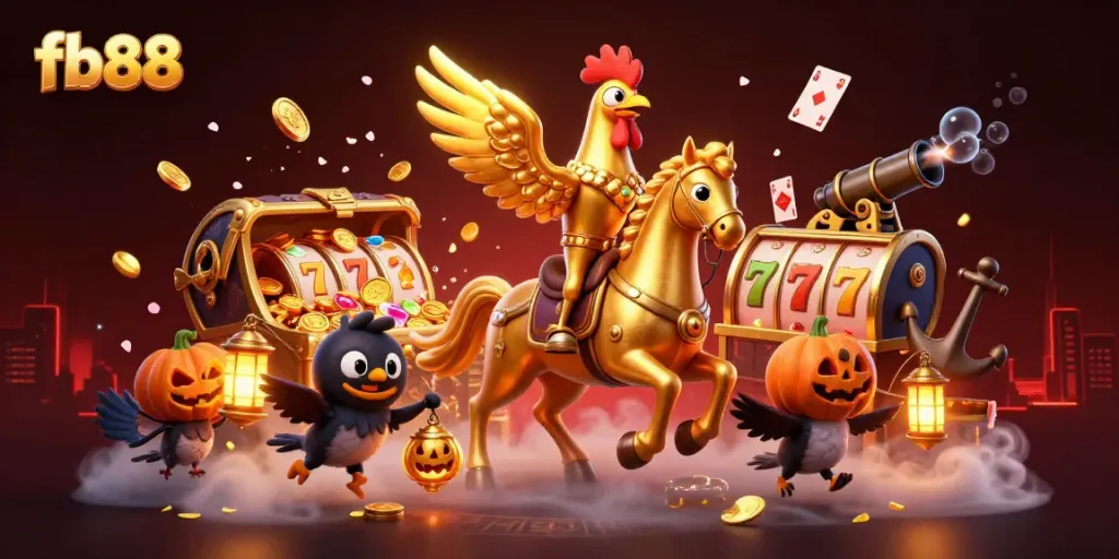 Experience thrilling casino action at fb88 with captivating characters and vibrant game elements.