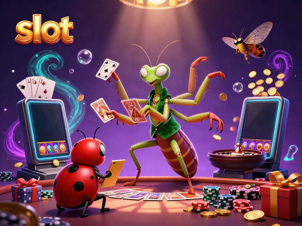 Slot penuh aksinya dengan karakter kartun yang berinteraksi penuh pesona di dunia permainan kasino.