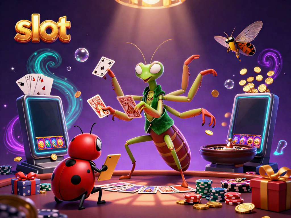Slot penuh aksinya dengan karakter kartun yang berinteraksi penuh pesona di dunia permainan kasino.