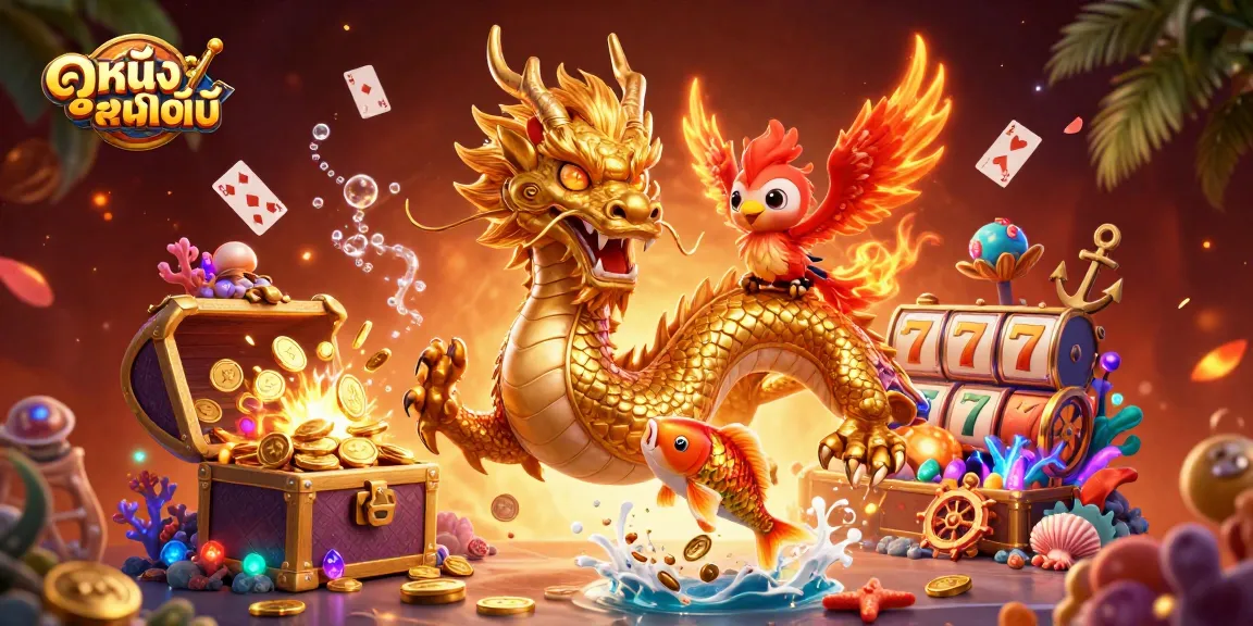 Engage in immersive ดูหนังออนไลน์ with vibrant characters, treasure-filled elements, and dynamic casino action.