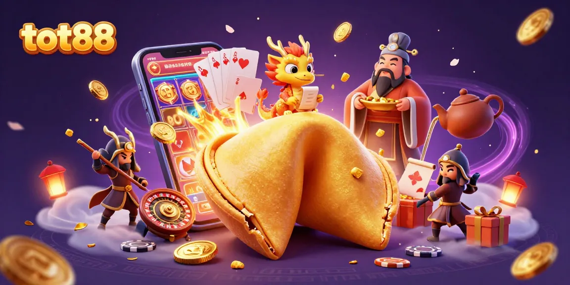 Engage with tot88 through vibrant casino-themed illustration featuring iconic characters and gaming elements.