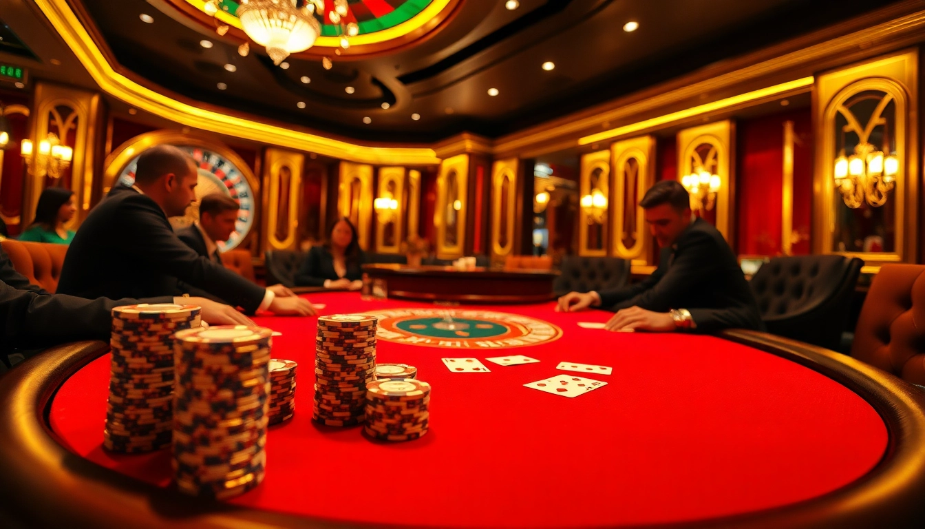 Experience luxury gambling at king 88 poker table with exciting cards and poker chips.