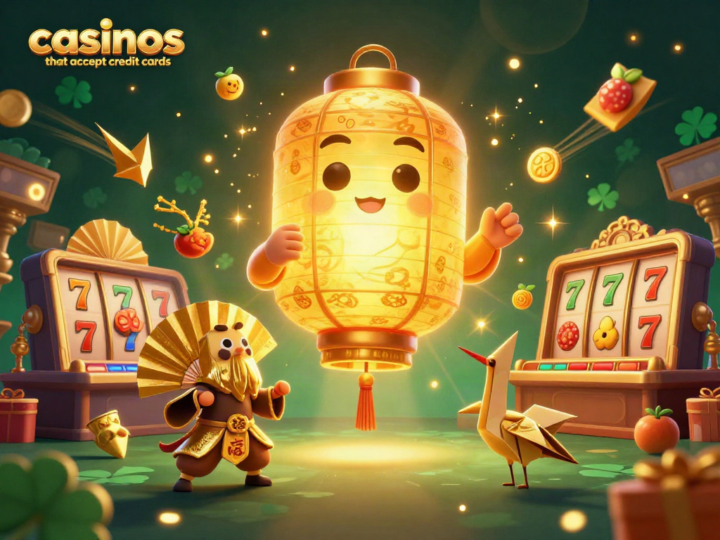 Experience thrilling wins at casinos that accept credit cards with vibrant slot reels and enchanting characters.