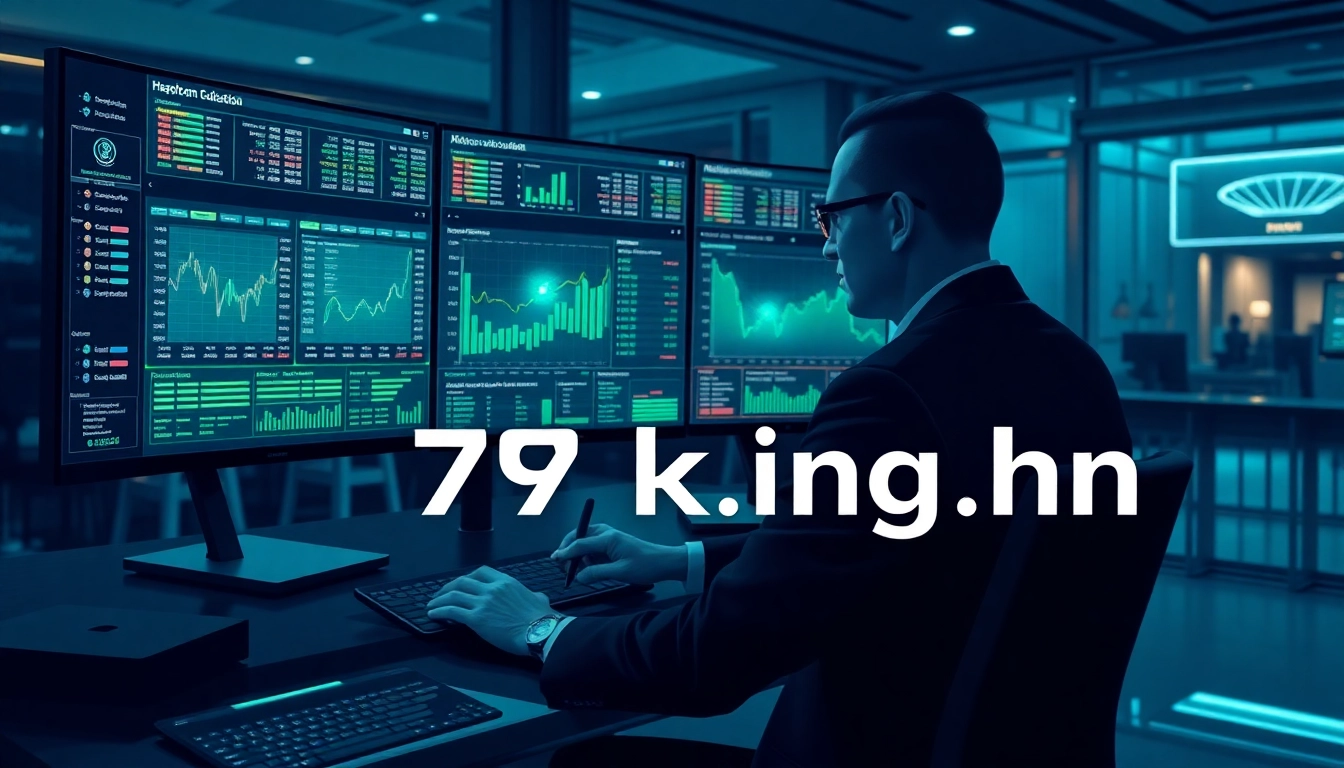 79king hn: Modern fintech-style gambling interface with live odds and betting dashboards