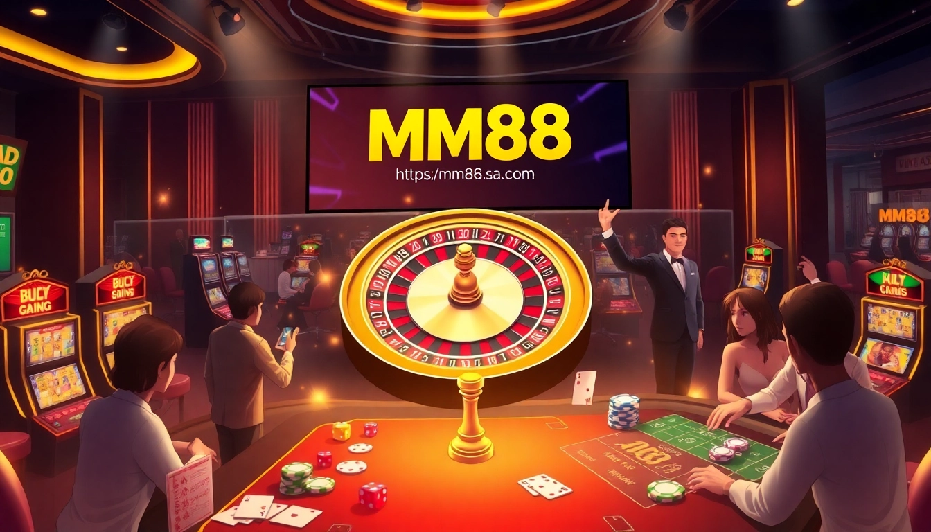 Experience thrilling online gaming at https://mm88.sa.com/ with vibrant casino visuals and high-stakes action.