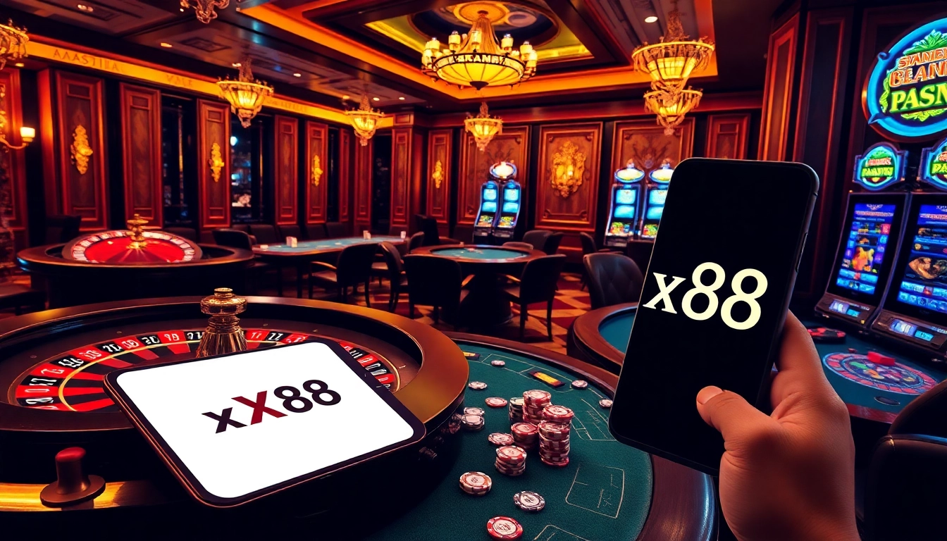 Experience thrill at xx88 with vibrant casino games and luxury ambiance.