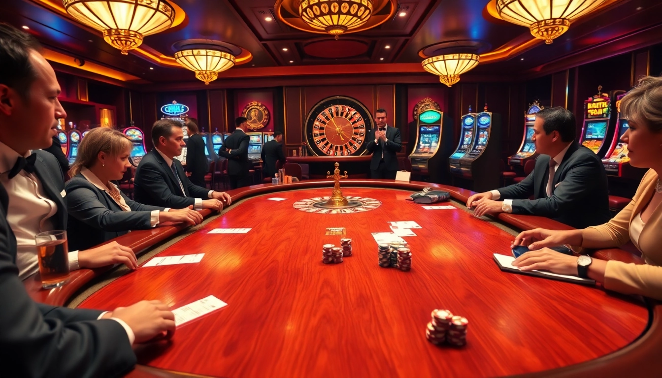 Experience the excitement of serious play at 5Z7779 poker table with vibrant gaming atmosphere.