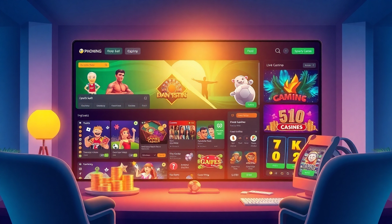 Discover the dynamic XX88 link interface showcasing exciting gaming options like sports betting and live casino.